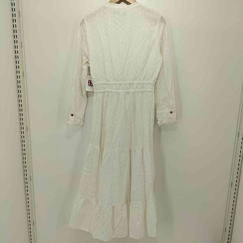 ザラ ZARA カットワーク刺繍ワンピース レディース import:XS