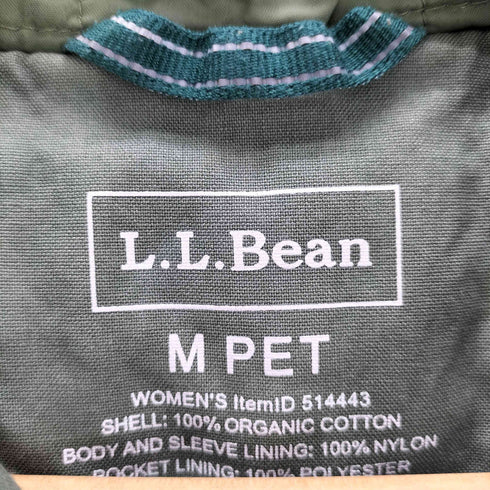 エルエルビーン L.L.Bean イーストエンドパーカ 中綿入りロングパーカー レディース M