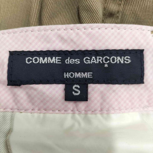 コムデギャルソンオム COMME des GARCONS HOMME 裏地ギンガムチェック切替 チノパンツ メンズ JPN:S