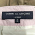 コムデギャルソンオム COMME des GARCONS HOMME 裏地ギンガムチェック切替 チノパンツ メンズ JPN:S