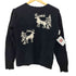 ラルフローレン RALPH LAUREN ショルダーボタン フリルデザインハンドニット レディース 160