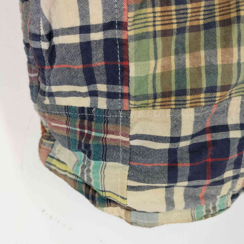 エディーバウアー Eddie Bauer チェックパッチワークジャケット メンズ JPN:L