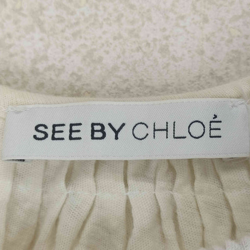 シーバイクロエ SEE BY CHLOE リネン混キャミソール レディース US:4