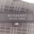 バーバリーブラックレーベル BURBERRY BLACK LABEL レーヨン混 2タックタイトスカート レディース FR:38-40