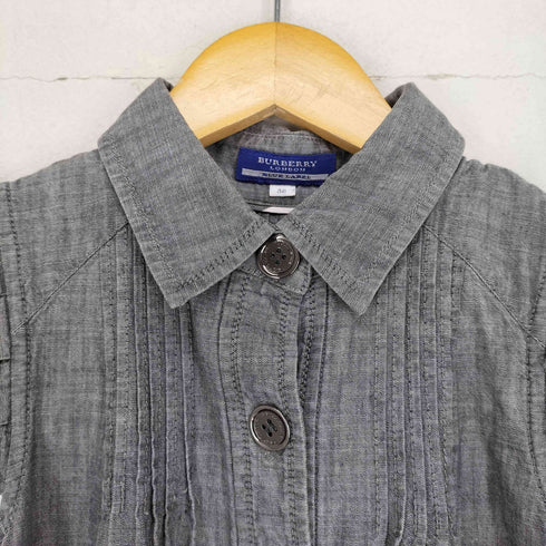 バーバリーブルーレーベル BURBERRY BLUE LABEL ギャザーデザインノースリーブブラウス レディース FR:38
