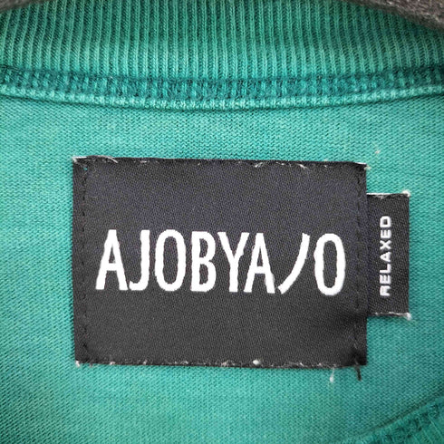 アジョバイアジョ AJOBYAJO Slogan T-shirt フロントプリントTシャツ メンズ RELAXED