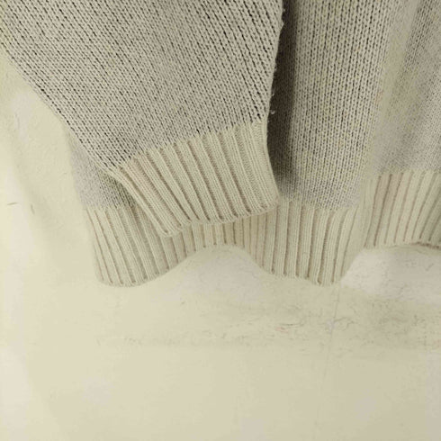 アジョバイアジョ AJOBYAJO DBOF Wool Knit Sweater フロントメッセージ ラムウールニット メンズ RELAXED