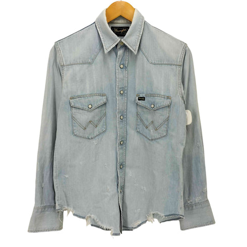 ラングラー Wrangler ウエスタンデニムシャツ メンズ S