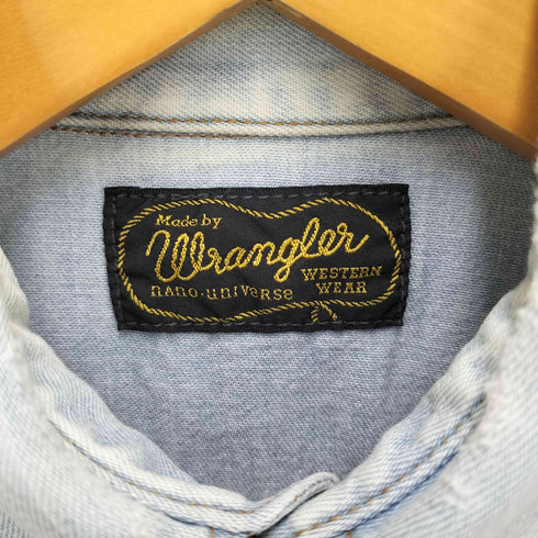 ラングラー Wrangler ウエスタンデニムシャツ メンズ S