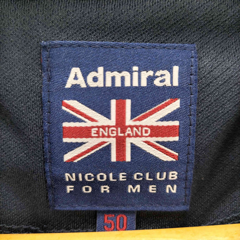 アドミラル Admiral 別注 配色切替 ポロシャツ メンズ 50