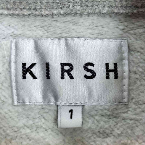 キルシー KIRSH チェリー刺繍 ハーフジップ トレーナー レディース 1