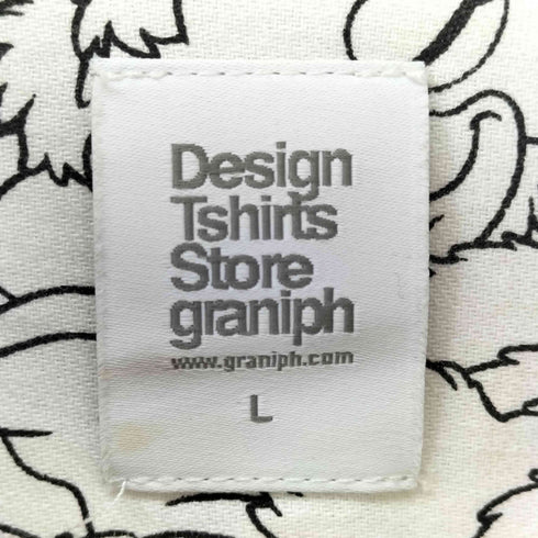 デザインティーシャツストアグラニフ Design Tshirts Store graniph キャラクタープリント shirt メンズ JPN:L