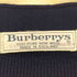 バーバリーズ BURBERRYS 肩スウェード切替ウールカーディガン MADE IN ENGLAND エルボーパッチ メンズ