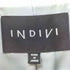 インディヴィ INDIVI ウールリバーテーラードコート レディース 36