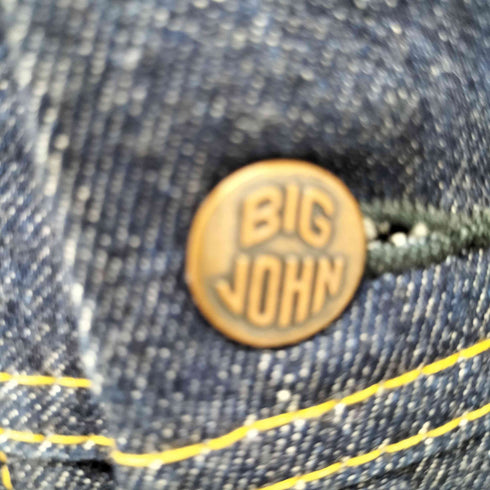 ビッグジョン BIG JOHN インディゴ デニムジャケット メンズ 44