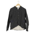 ヤーモ yarmo MADE IN ENGLAND コットンリネン マオカラ―ジャケット レディース JPN:38