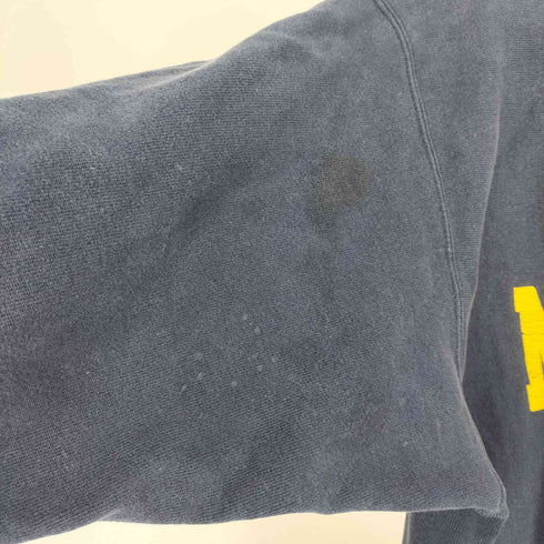 チャンピオン Champion 90S REVERSE WEAVE 刺繍タグ MADE IN USA MICHIGAN ラバープリントスウェット メンズ JPN:M