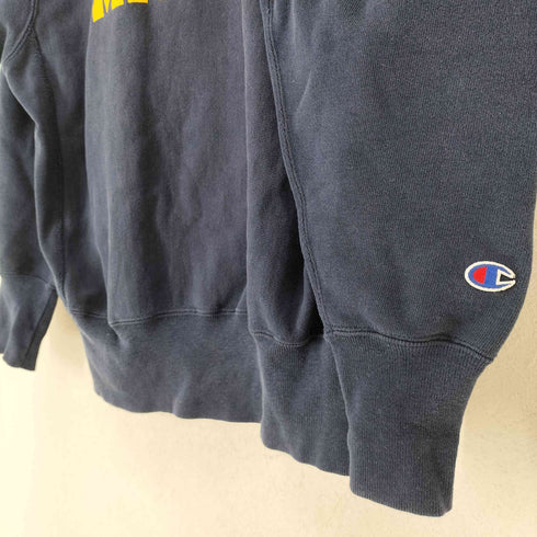 チャンピオン Champion 90S REVERSE WEAVE 刺繍タグ MADE IN USA MICHIGAN ラバープリントスウェット メンズ JPN:M