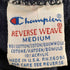 チャンピオン Champion 90S REVERSE WEAVE 刺繍タグ MADE IN USA MICHIGAN ラバープリントスウェット メンズ JPN:M