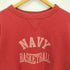 C.A.B.CLOTHING 両v NAVY BASKETBALLプリント スウェット メンズ 38/40