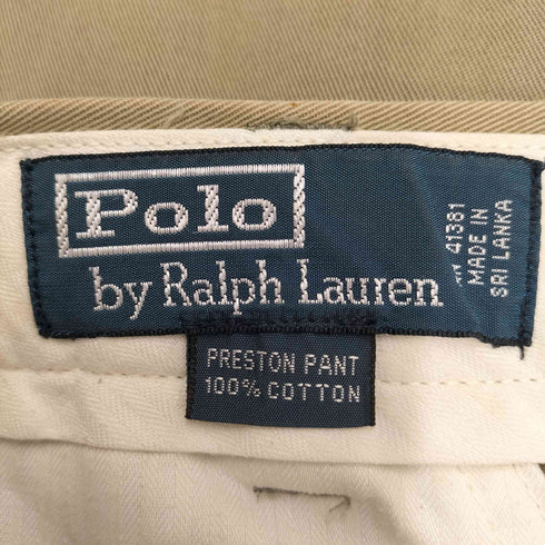 ポロバイラルフローレン Polo by RALPH LAUREN ノータックチノパン メンズ 36 29