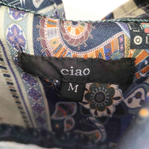 チャオ CIAO 総柄 L/S シャツ メンズ JPN:M
