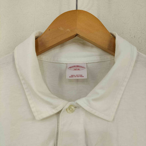 ブルックスブラザーズ BROOKS BROTHERS 片ポケ ロゴ刺繍 ポロシャツ メンズ import:L