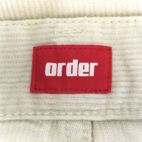 オーダー order order loose corduroy pants メンズ JPN:L