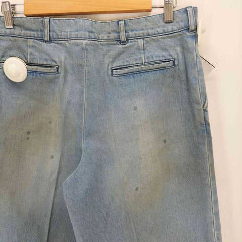 ネオンサイン NEON SIGN EXCLUSIVE Drill Wide Denim Pants メンズ 46