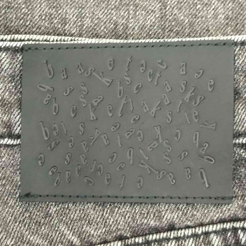 BASKETCASE LAX BAGGY DENIM FADED BLACK メンズ 28