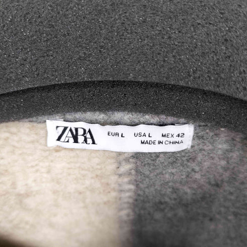 ザラ ZARA ツギハギニットカーディガン メンズ L