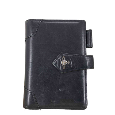 ヴィヴィアンウエストウッド Vivienne Westwood レザーシステム手帳 レディース