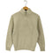 ユニクロ UNIQLO スフレヤーンハーフジップセーター メンズ XS