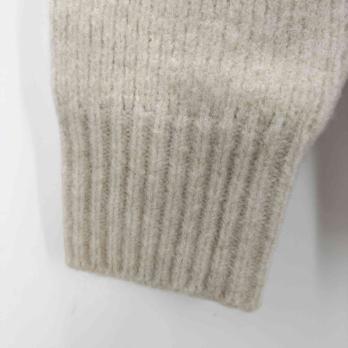 ユニクロ UNIQLO スフレヤーンハーフジップセーター メンズ XS