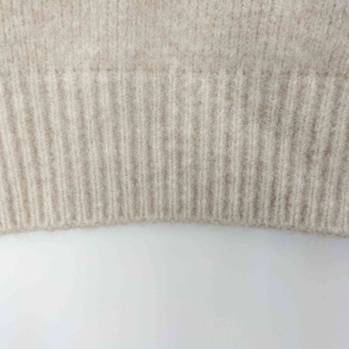 ユニクロ UNIQLO スフレヤーンハーフジップセーター メンズ XS