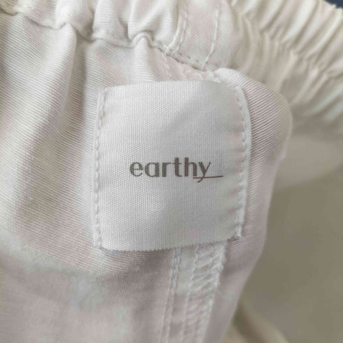 アーシー earthy 撥水 パラシュートパンツ レディース FREE