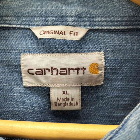 カーハート Carhartt オーバーサイズ デニムシャツ メンズ XL
