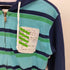 ディーゼル DIESEL ボーダー ジップアップパーカー メンズ import:M
