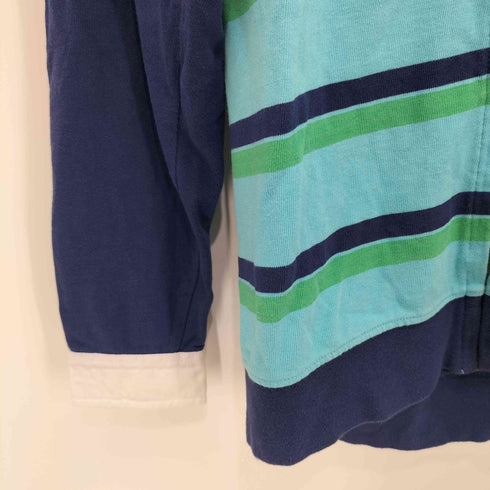 ディーゼル DIESEL ボーダー ジップアップパーカー メンズ import:M