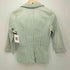 ディーゼル DIESEL グランジ デニム ストライプジャケット レディース import:XS