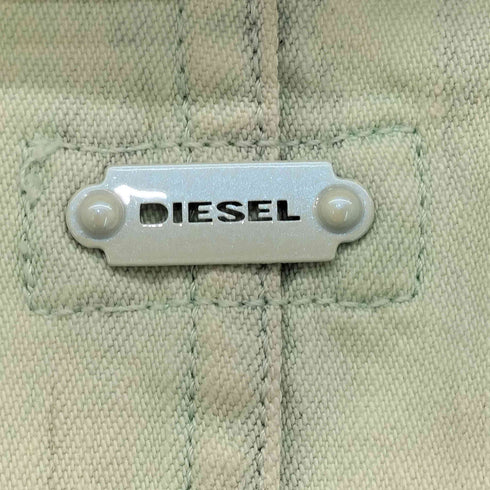 ディーゼル DIESEL グランジ デニム ストライプジャケット レディース import:XS