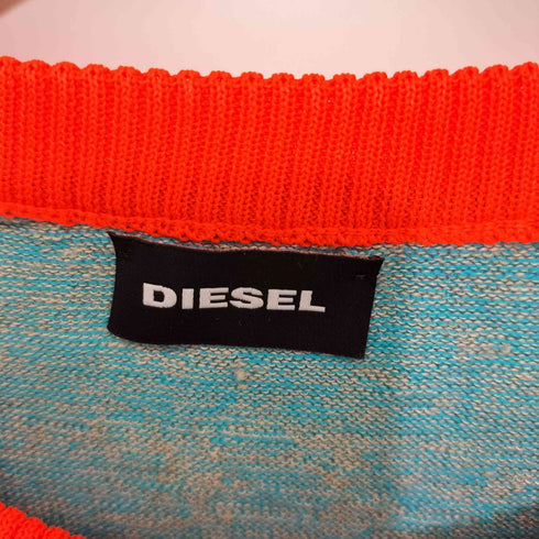ディーゼル DIESEL リネンナイロン サマーニット メンズ