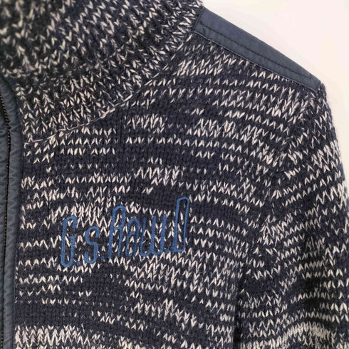 ジースターロー G-STAR RAW DENIM SURPLUS KNIT L/S ウールニットジャケット メンズ import:M