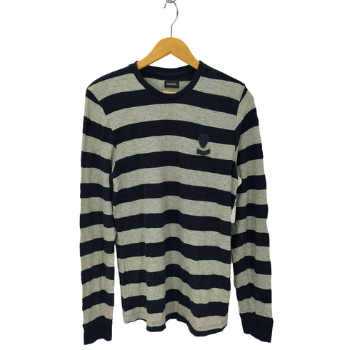 ディーゼル DIESEL コットンボーダーニット メンズ import:M