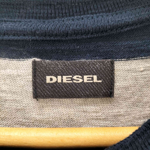 ディーゼル DIESEL コットンボーダーニット メンズ import:M