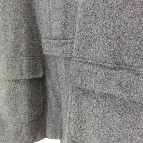 STEPHANE MARTIN HOMME ウールレーヨンフーデッドジップコート メンズ JPN:L