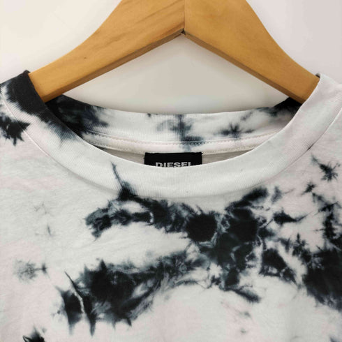 ディーゼル DIESEL タイダイ スカル ロングTシャツ メンズ import:L