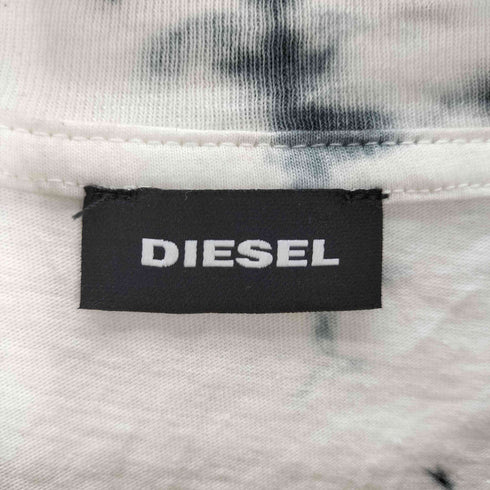ディーゼル DIESEL タイダイ スカル ロングTシャツ メンズ import:L