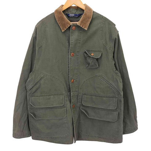 ポロラルフローレン POLO RALPH LAUREN 三角タグ ハンティングジャケット メンズ L