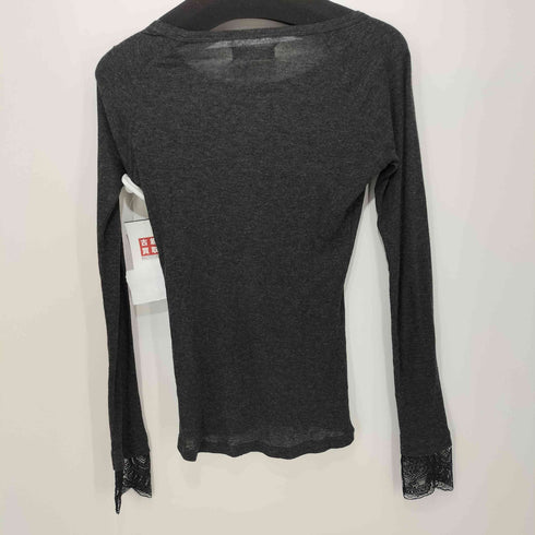 ディーゼル DIESEL 袖レース リブカットソー レディース import:XS